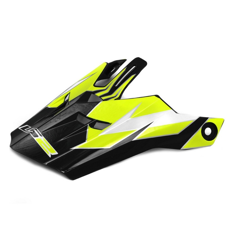 Kypärän visiiri LS2 PEAK MX456 Factory valkoinen-musta-keltainen