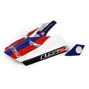 Kypärän visiiri LS2 PEAK MX456 Tuareg SLOVAKIAan