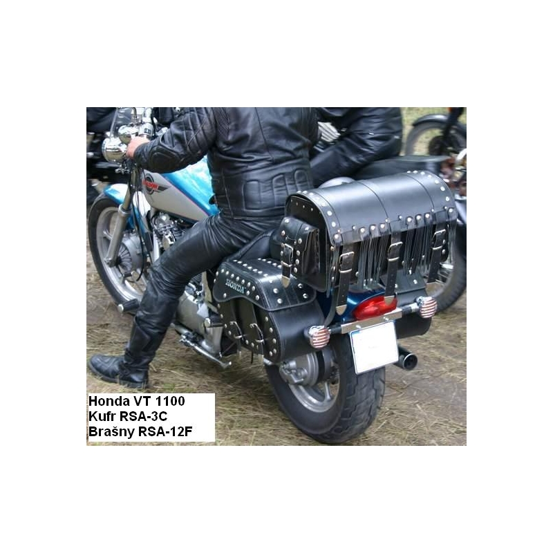 Chopper RSA-12F nahkaiset moottoripyörälaukut