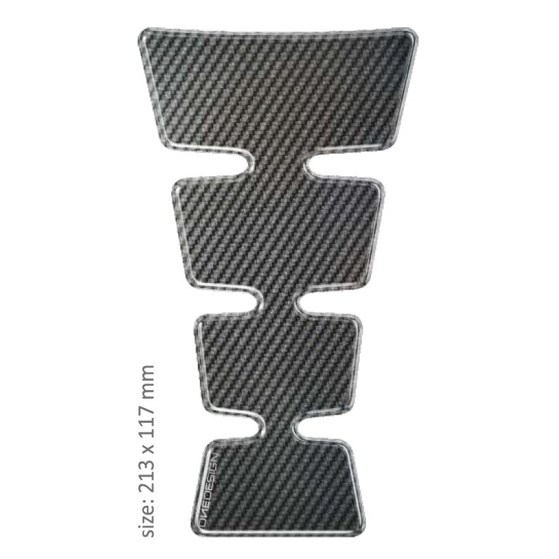 Polttoainesäiliön kansi Tulosta - Maxi Gold carbon