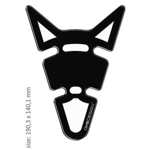 Polttoainesäiliön kansi Tulosta - Wayout black