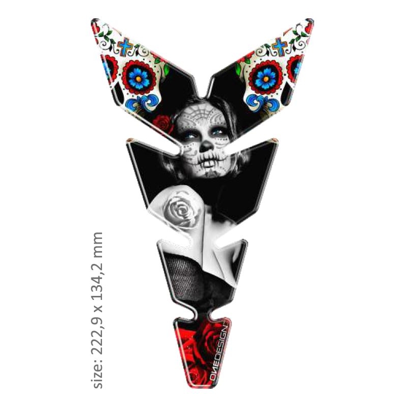 Polttoainesäiliön kansi Tulosta - MOON Slim Mexican Tatoo 2