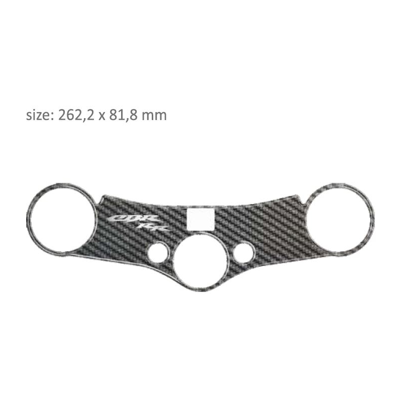 Carbonový polep brýlí Print - Honda CBR 600RR (07-14)