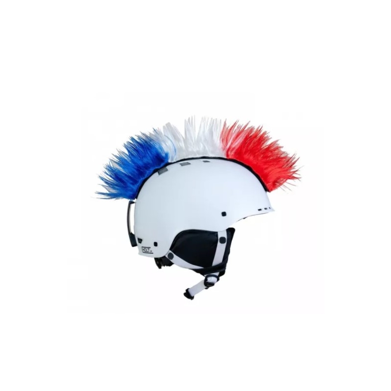 Mohawk sininen-valko-punainen kypärälippis
