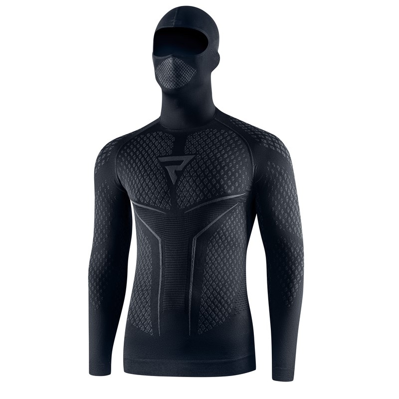 Rebelhorn Therm II 2in1 musta-harmaa lämpöpaita
