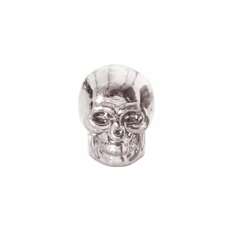 Oxford Skull hopeiset venttiilikorkit