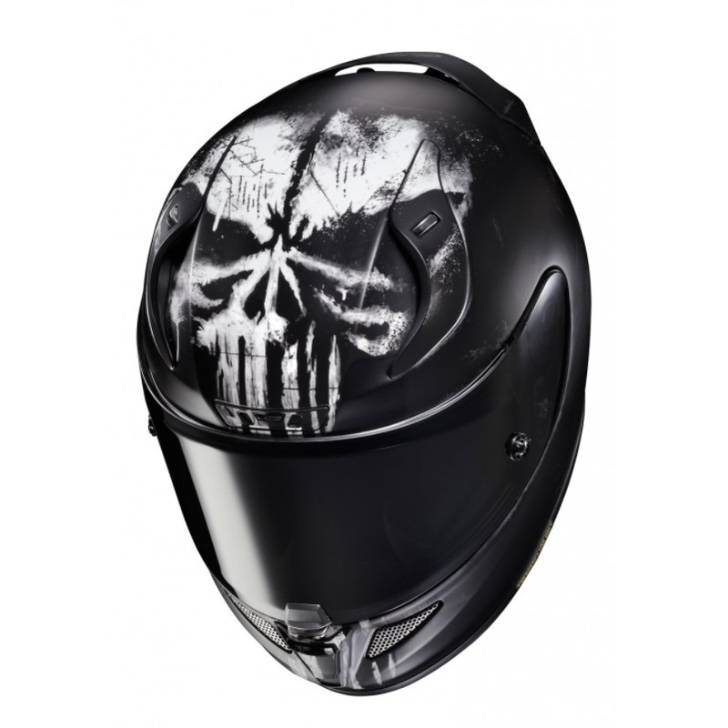 Integrální přilba na motorku HJC RPHA11 Punisher MC5SF bílo-černá