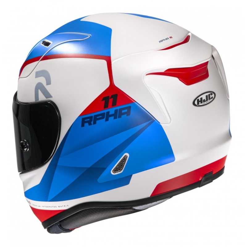 Integrální přilba na motorku HJC RPHA 11 Texen MC21SF modro-červeno-bílá výprodej