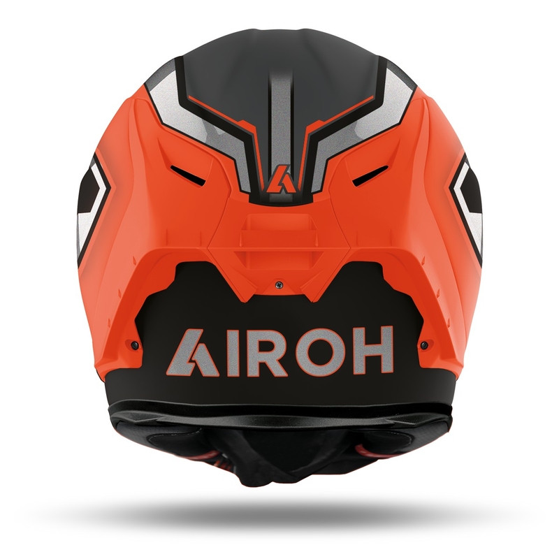Integrální přilba na motorku Airoh GP550 S Rush 2022 fluo oranžová matná výprodej