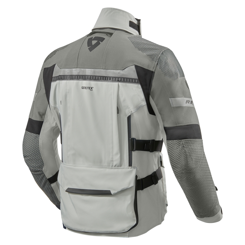 REV'IT! Dominator 3 GTX hopea - antrasiitti
