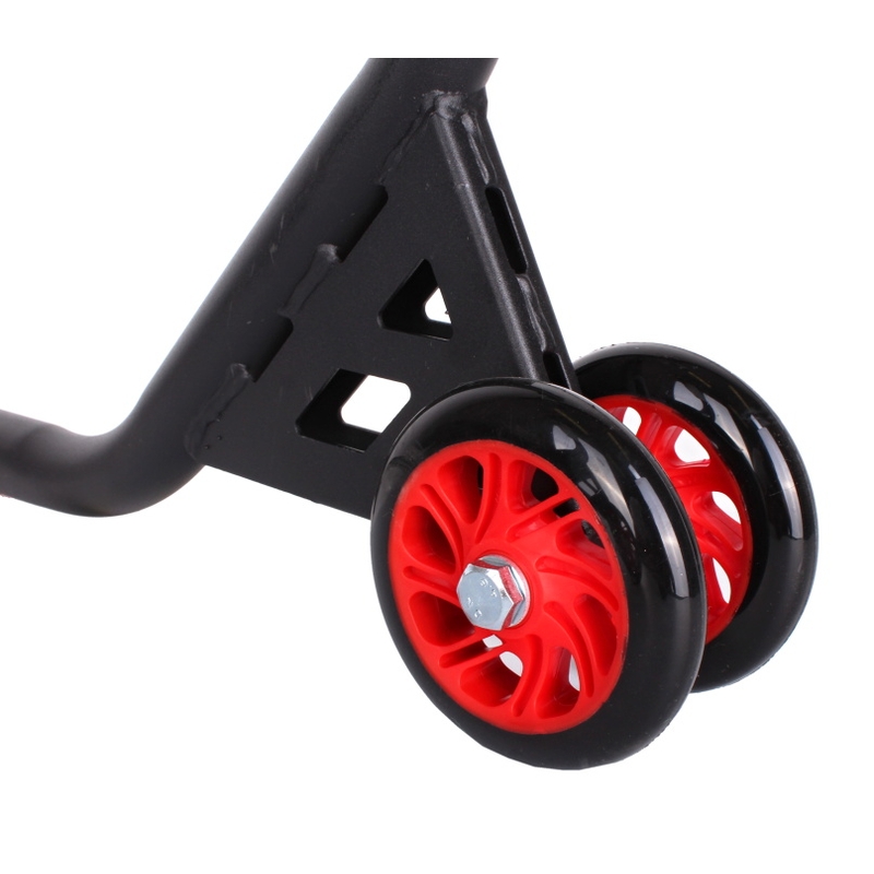 Moottoripyörän etuteline pyörillä R-TOOL EVO