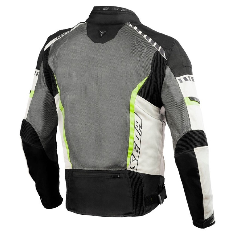 Bunda na motorku SECA Airflow II šedá výprodej