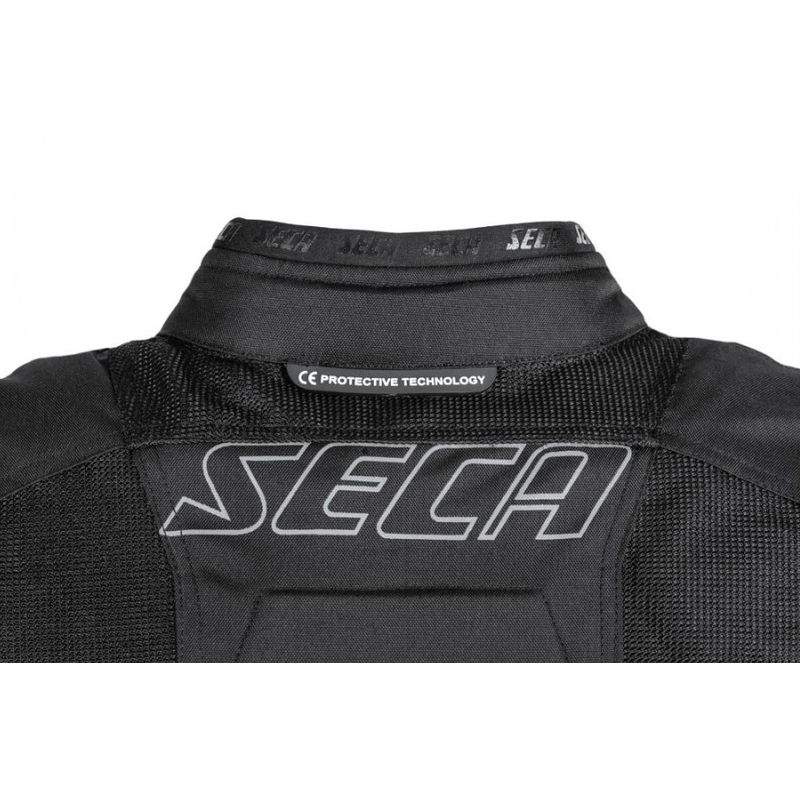 Dámská bunda na motorku SECA Stream III černá výprodej