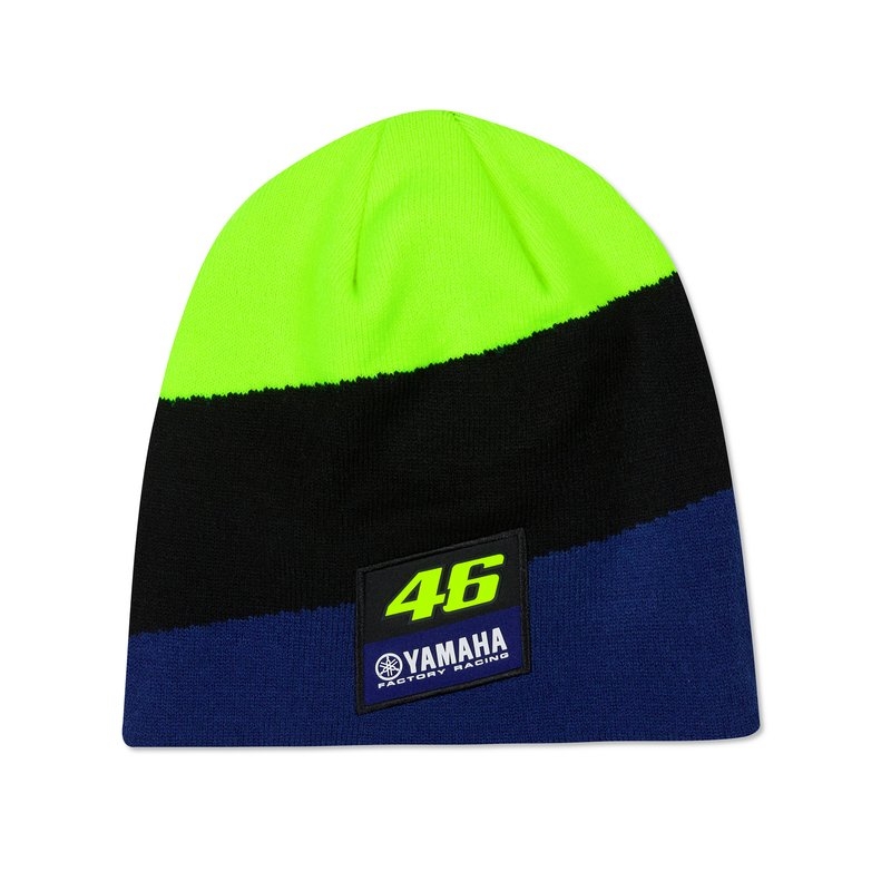 Čepice VR46 Valentino Rossi Yamaha modro-černo-fluo zelená