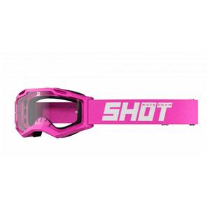 Motocross suojalasit Shot Assault 2.0 Solid fluo vaaleanpunainen