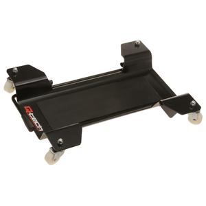 Q-Tech mobile pad pääjalustan alla musta