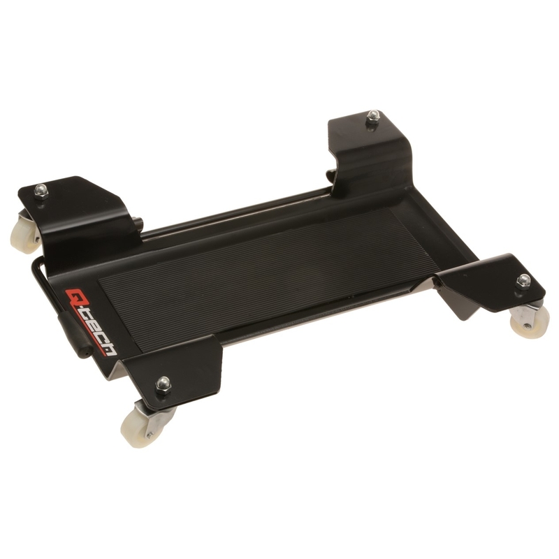 Q-Tech mobile pad pääjalustan alla musta