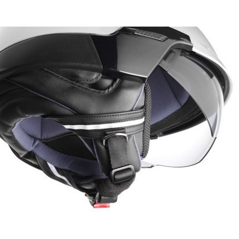 Přilba na motorku Scorpion EXO-100 bílá výprodej