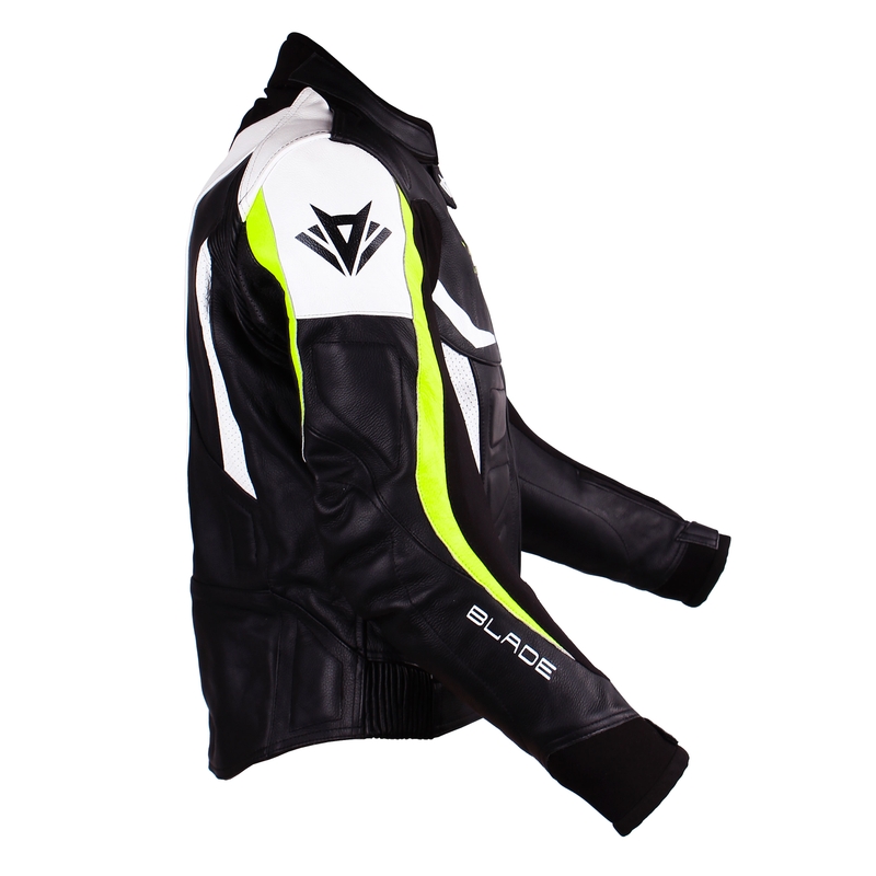 Pánská bunda RSA Blade černo-bílo-fluo žlutá výprodej