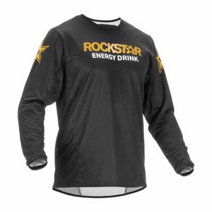 Motocross pelipaita FLY Racing Kinetic Rockstar 2022 musta