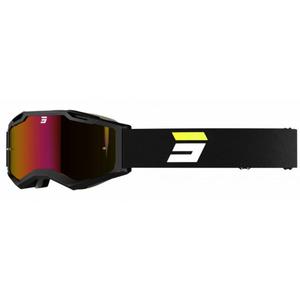 Motocross-lasit Shot Iris 2.0 Tech fluo keltainen-valko-musta