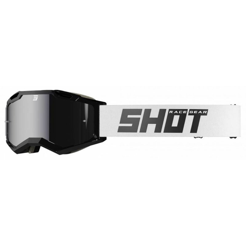 Motocross lasit Shot Iris 2.0 Solid musta