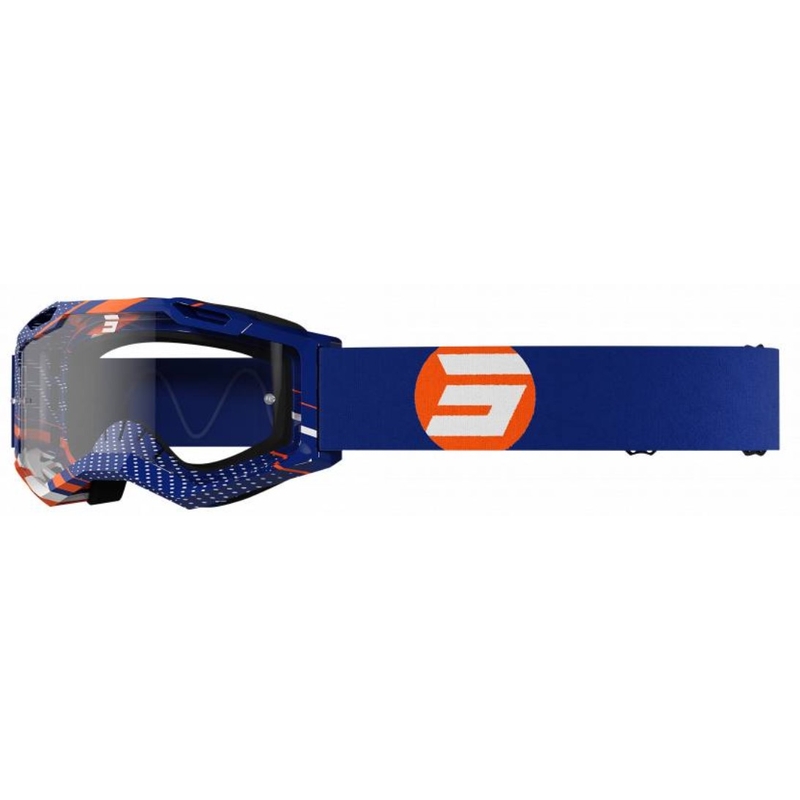 Motokrosové brýle Shot Assault 2.0 Focus modro-oranžové