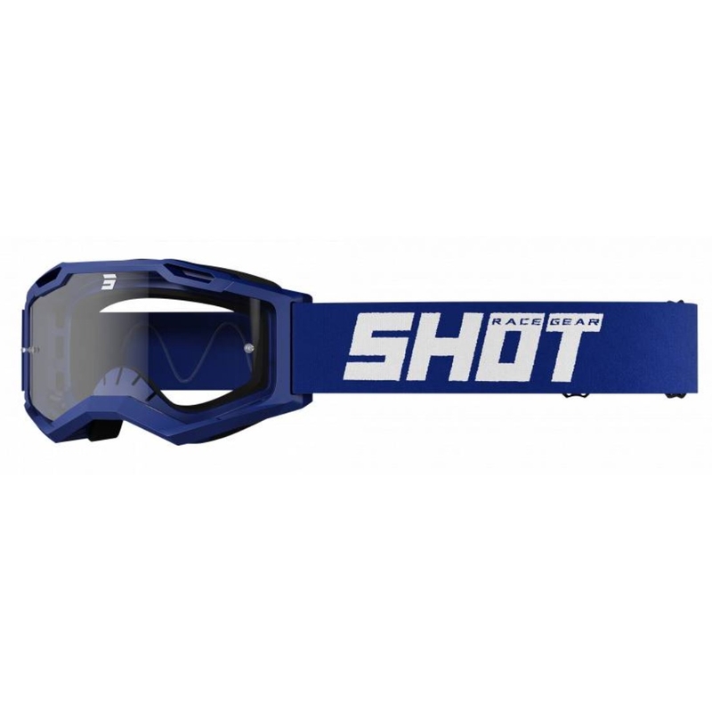 Motocross lasit Shot Assault 2.0 kiinteä sininen