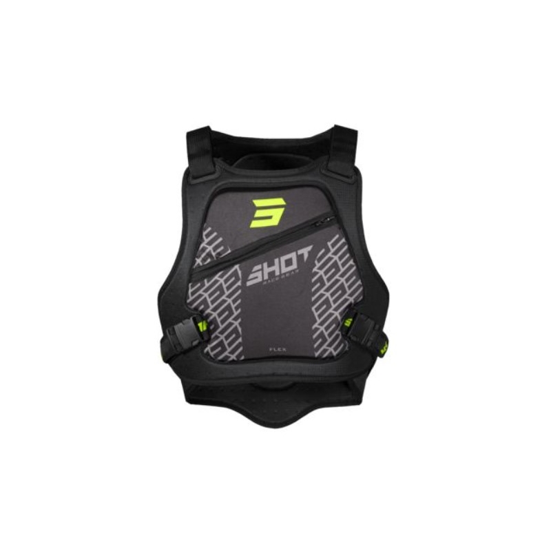 Ochranná vesta Shot Armor černo-fluo žlutá