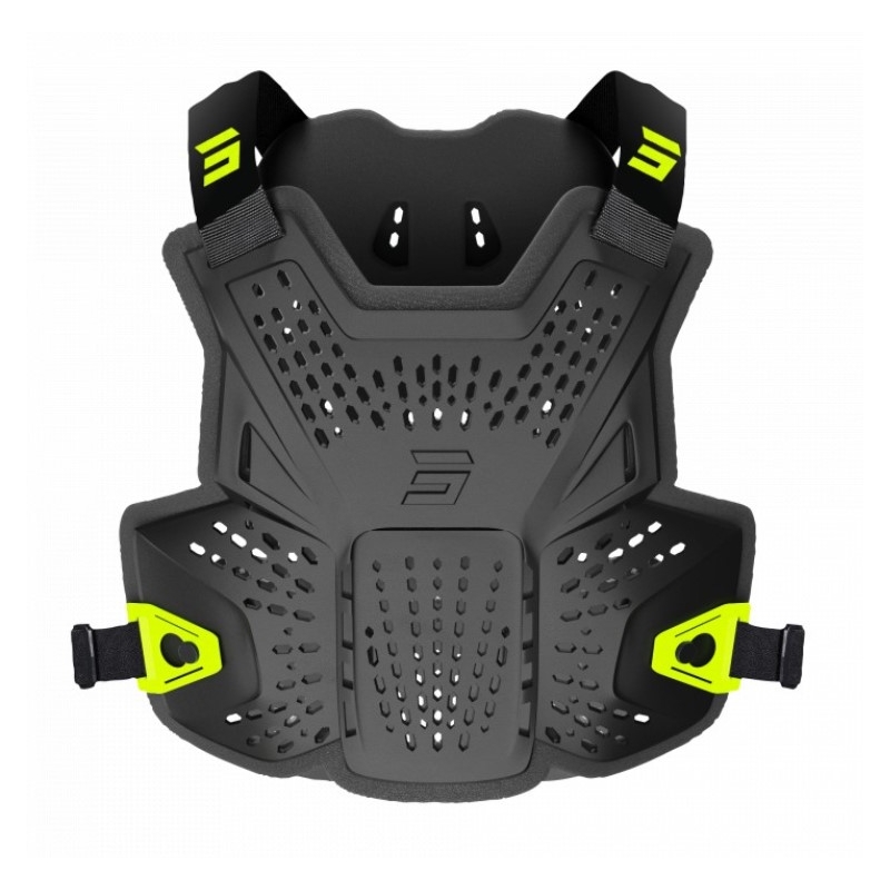 Rintasuoja Shot Airflow musta-fluokokeltainen
