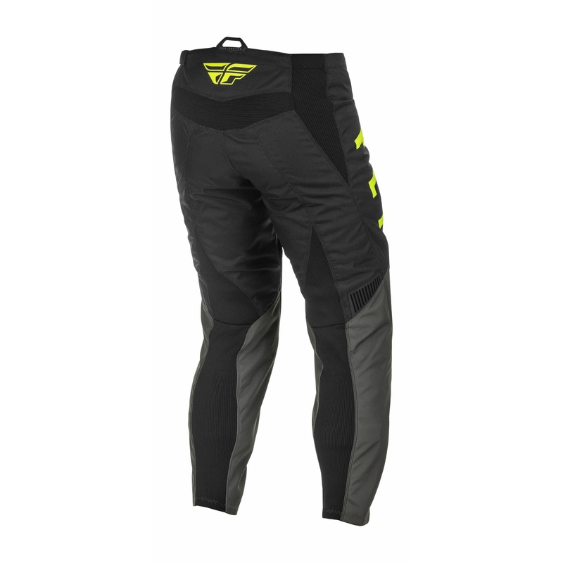 Motokrosové kalhoty FLY Racing F-16 2022 šedo-černo-fluo žluté