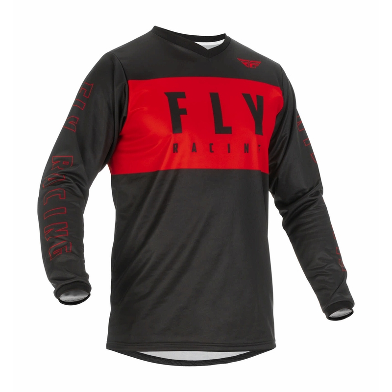 Motokrosový dres FLY Racing F-16 2022 černo-červený