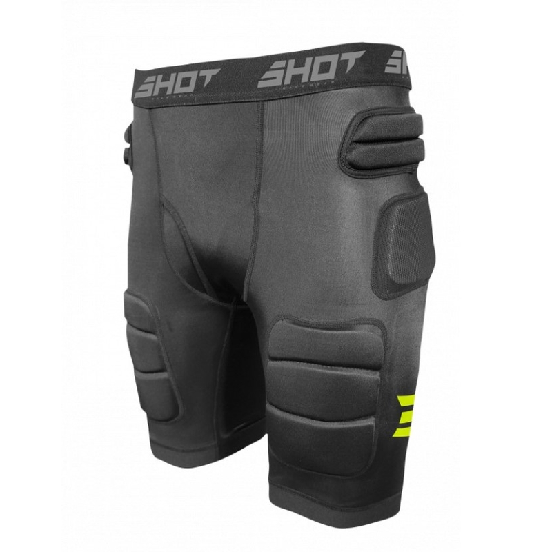 Motocross shortsit Shot Interceptor 2.0 musta