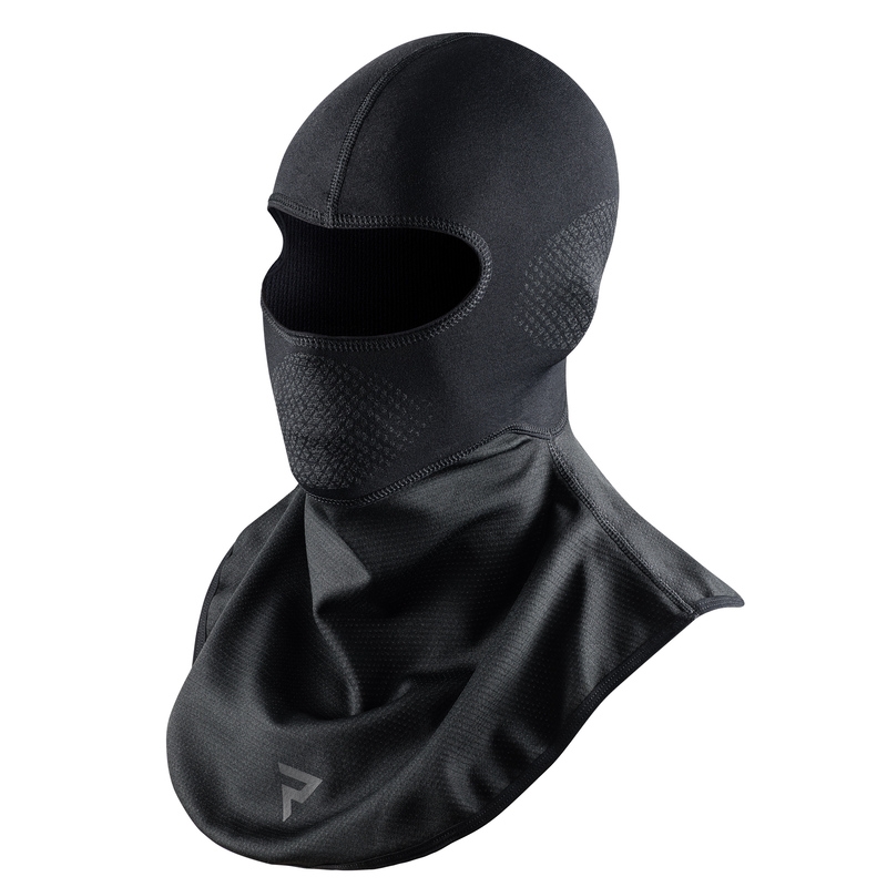 Rebelhorn Therm II Wind Musta kypärän lämpöhuppu huppu