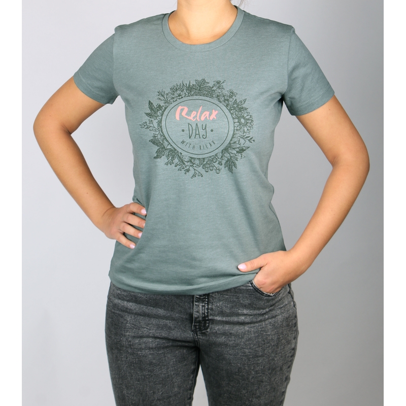 Naisten T-paita Rilax Morika vihreä