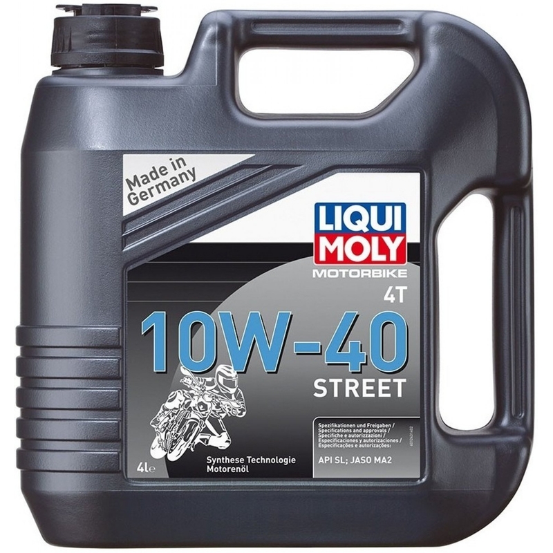 LIQUI MOLY Moottoripyörä 4T 10W40 Street 4 l