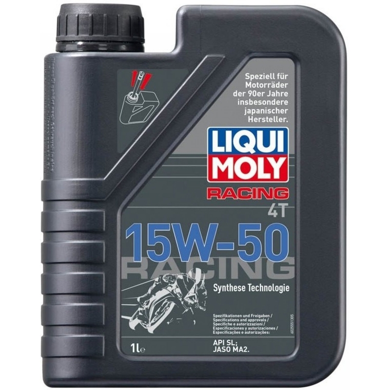 LIQUI MOLY Moottoripyörä 4T 15W50 Street 1 l