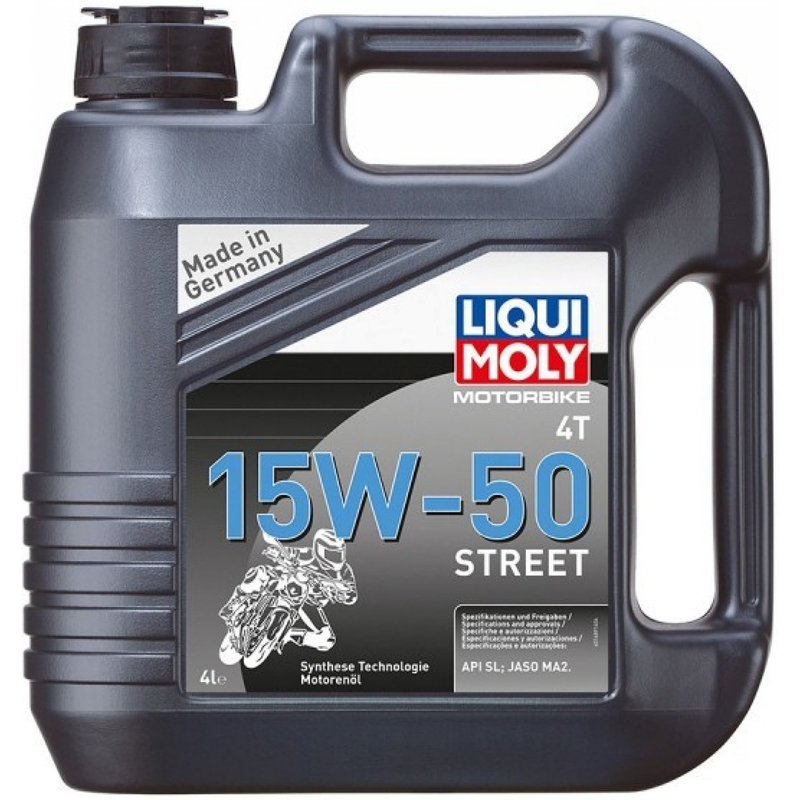 LIQUI MOLY Moottoripyörä 4T 15W50 Street 4 l