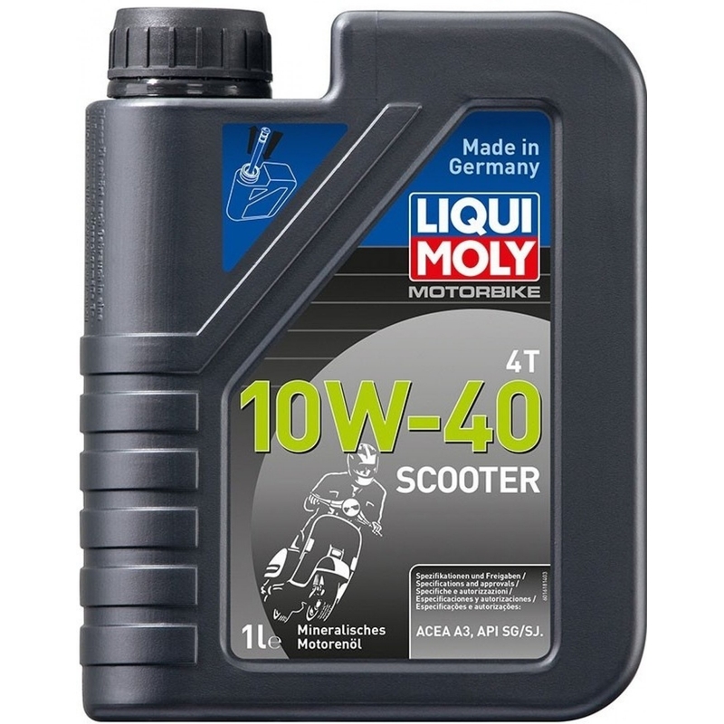 LIQUI MOLY Moottoripyörä 4T 10W40 Skootteri 1 l