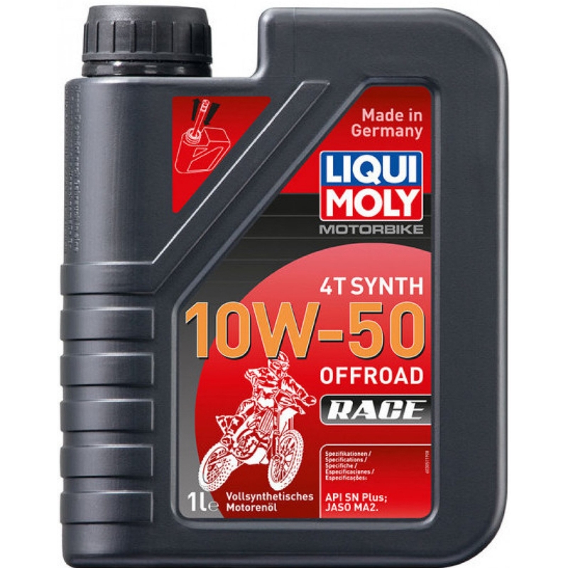 LIQUI MOLY Moottoripyörä 4T Synth 10W50 Offroad Race 1 l