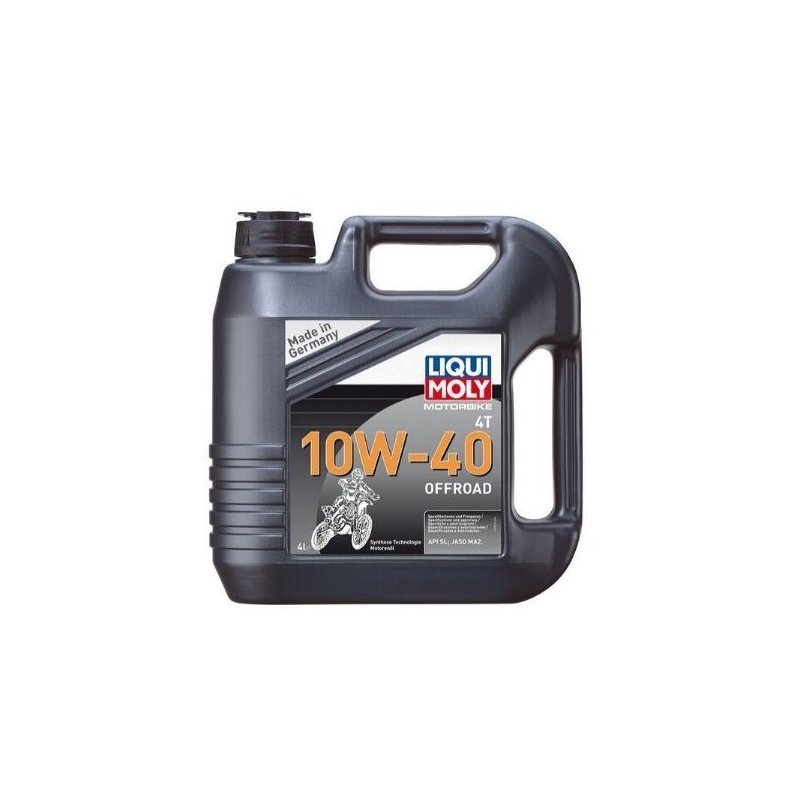 LIQUI MOLY Moottoripyörä 4T 10W40 Offroad 4 l