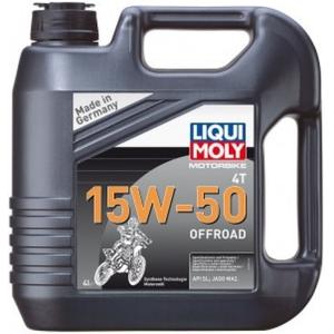 LIQUI MOLY Moottoripyörä 4T 15W50 Offroad 4 l