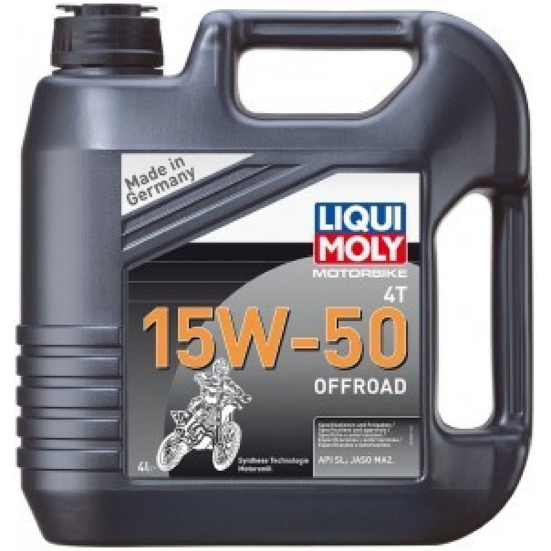 LIQUI MOLY Moottoripyörä 4T 15W50 Offroad 4 l