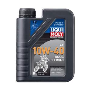 LIQUI MOLY Moottoripyörä 4T 10W40 Basic Offroad 1 l