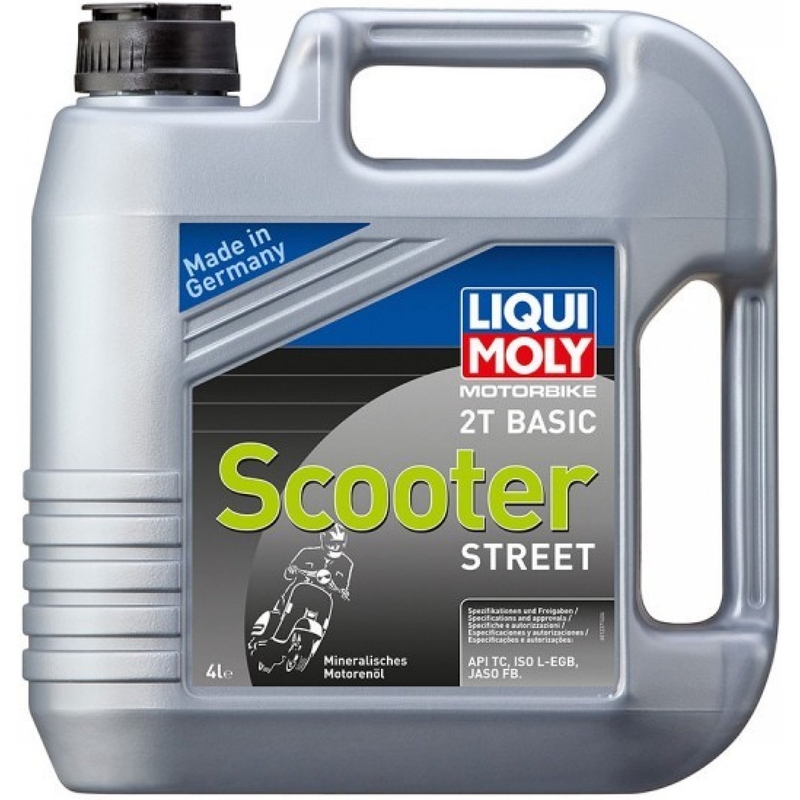 LIQUI MOLY Moottoripyörä 2T Basic Scooter 4 l
