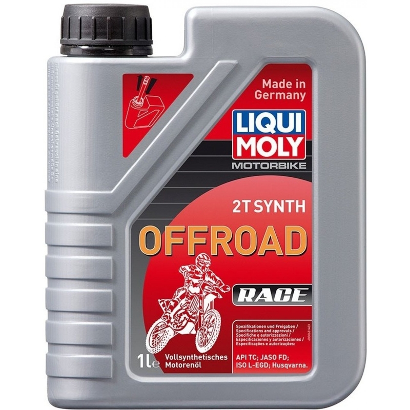 LIQUI MOLY Moottoripyörä 2T Synth Offroad Race 1 l