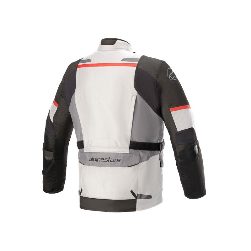Alpinestars Andes Drystar Harmaa-Musta-Punainen Moottoripyöräily takki