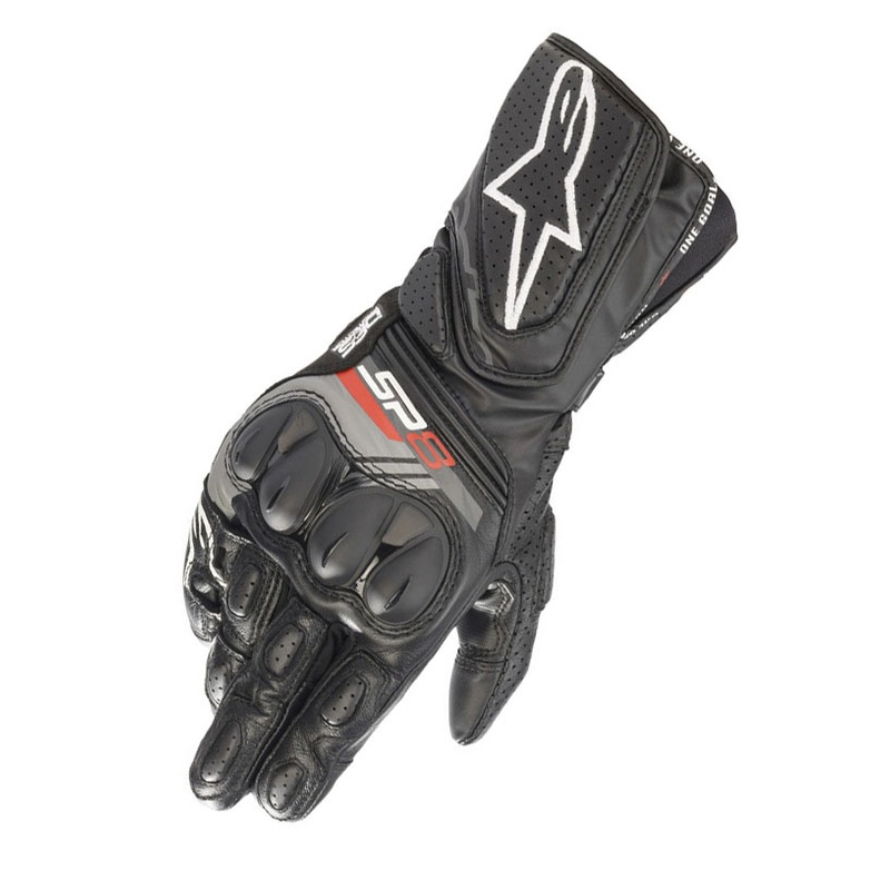 Alpinestars SP-8 moottoripyöräilykäsineet musta