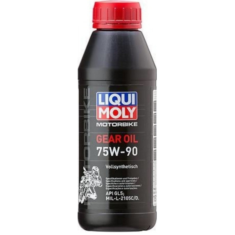 LIQUI MOLY Moottoripyörän vaihteistoöljy SAE 75W-90 500 ml