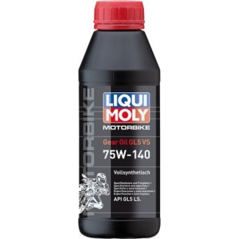 LIQUI MOLY Moottoripyörän vaihteistoöljy 75w140 GL5 VS 500 ml